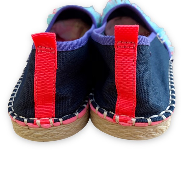 Sperry Top Sider Skysail Navy Blue Espadrilles Girls Size 3 - Picture 5 of 13